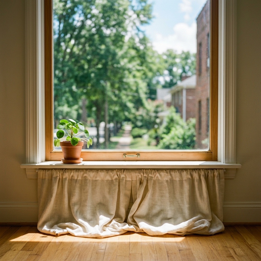 Streak-free interior windows after add-on window cleaning in NoDa
